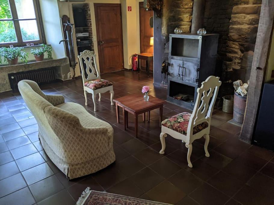 Haus Keppelborg: Zi Antonia Mit Kirchplatzblick Lejlighed Heek Eksteriør billede